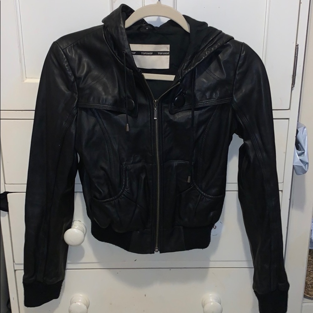TOPSHOP Leather Jacket